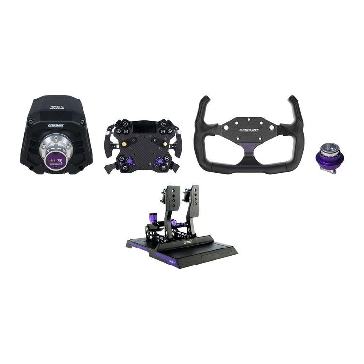 Conspit - Build your own bundle Ares CDR - Ares Apex 8Nm / H.AO Hub + CX295 / CPP-Lite Hydraulic 2 Pedals
