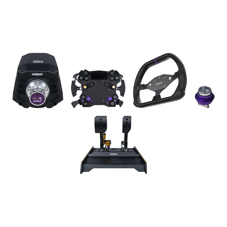 Conspit - Build your own bundle Ares CDR - Ares Apex 8Nm / H.AO Hub + DX320 / CPP-Evo Hydraulic 2 Pedals