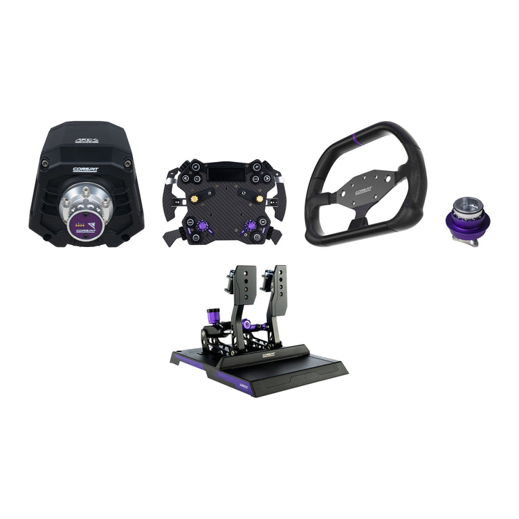Conspit - Build your own bundle Ares CDR - Ares Apex 8Nm / H.AO Hub + DX320 / CPP-Lite Hydraulic 2 Pedals