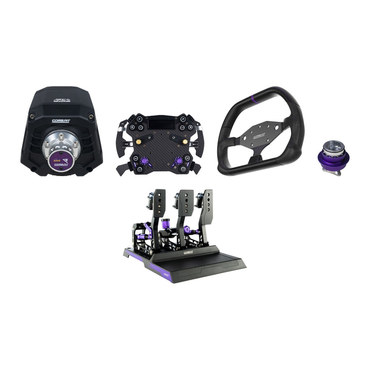 Conspit - Build your own bundle Ares CDR - Ares Apex 8Nm / H.AO Hub + DX320 / CPP-Lite Hydraulic 3 Pedals
