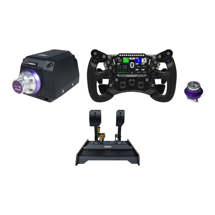 Conspit - Build your own bundle Ares CDR - Ares Platinum 20Nm / 290GP Formula Wheel / CPP-Evo Hydraulic 2 Pedals