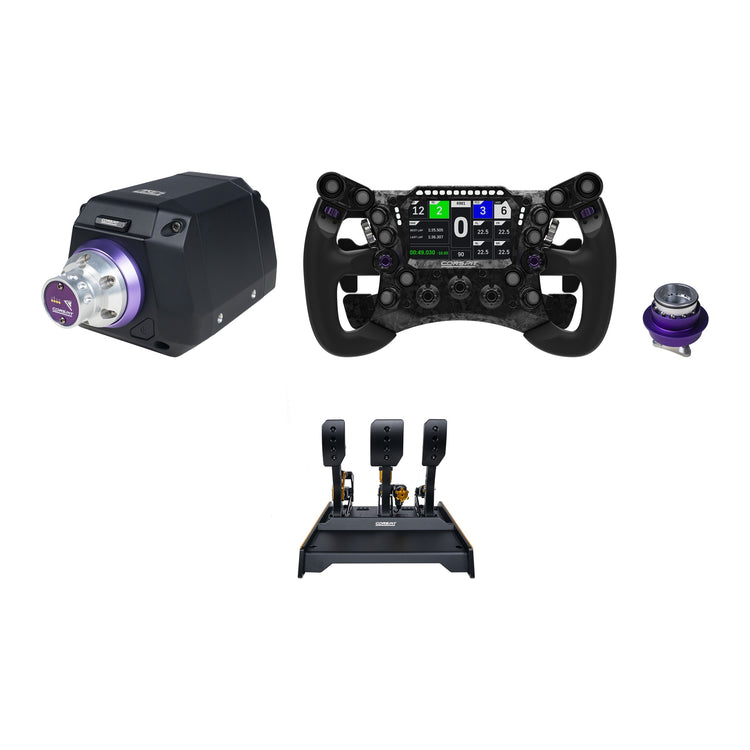 Conspit - Build your own bundle Ares CDR - Ares Platinum 20Nm / 290GP Formula Wheel / CPP-Evo Hydraulic 3 Pedals