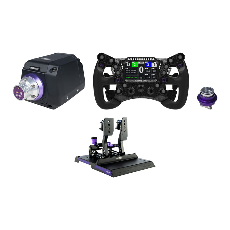 Conspit - Build your own bundle Ares CDR - Ares Platinum 20Nm / 290GP Formula Wheel / CPP-Lite Hydraulic 2 Pedals