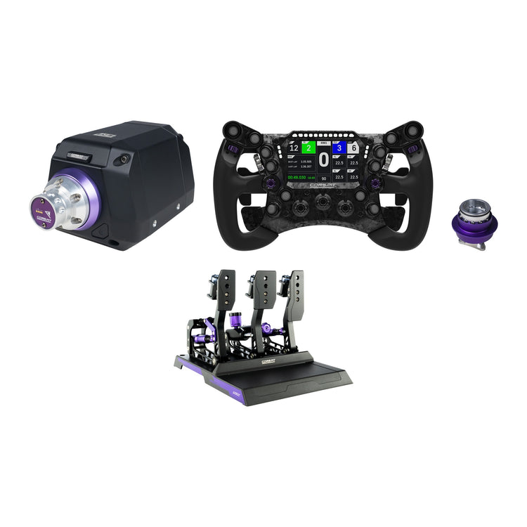 Conspit - Build your own bundle Ares CDR - Ares Platinum 20Nm / 290GP Formula Wheel / CPP-Lite Hydraulic 3 Pedals