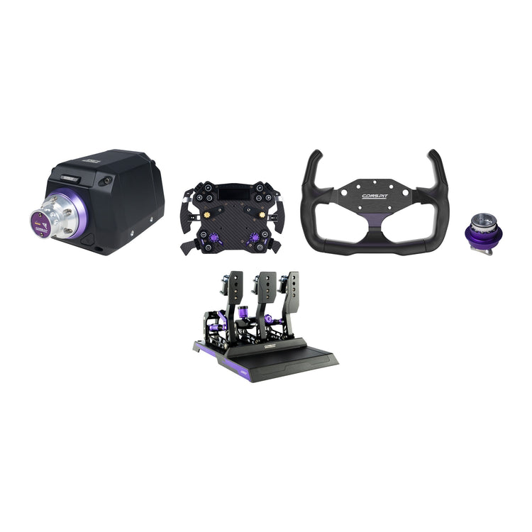 Conspit - Build your own bundle Ares CDR - Ares Platinum 20Nm / H.AO Hub + CX295 / CPP-Lite Hydraulic 3 Pedals