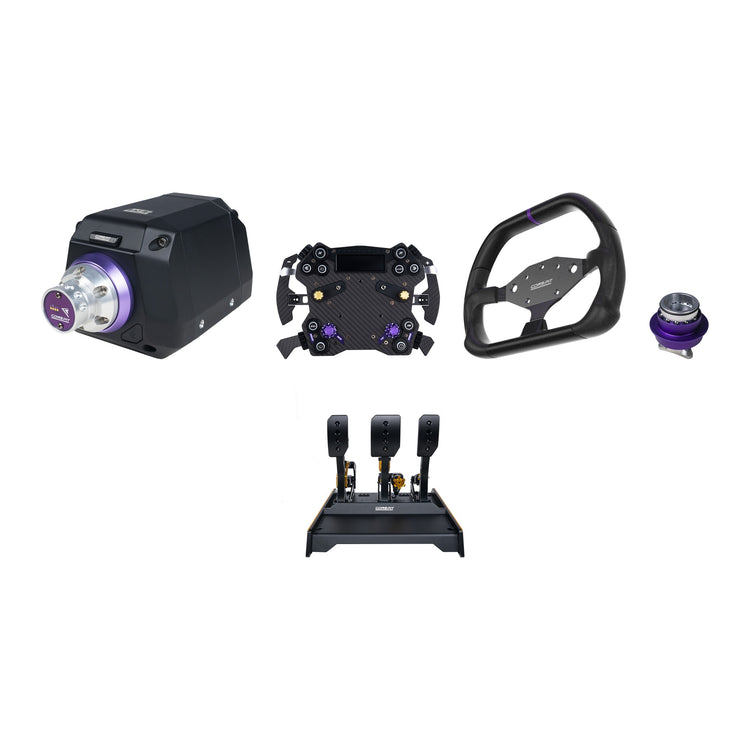 Conspit - Build your own bundle Ares CDR - Ares Platinum 20Nm / H.AO Hub + DX320 / CPP-Evo Hydraulic 3 Pedals