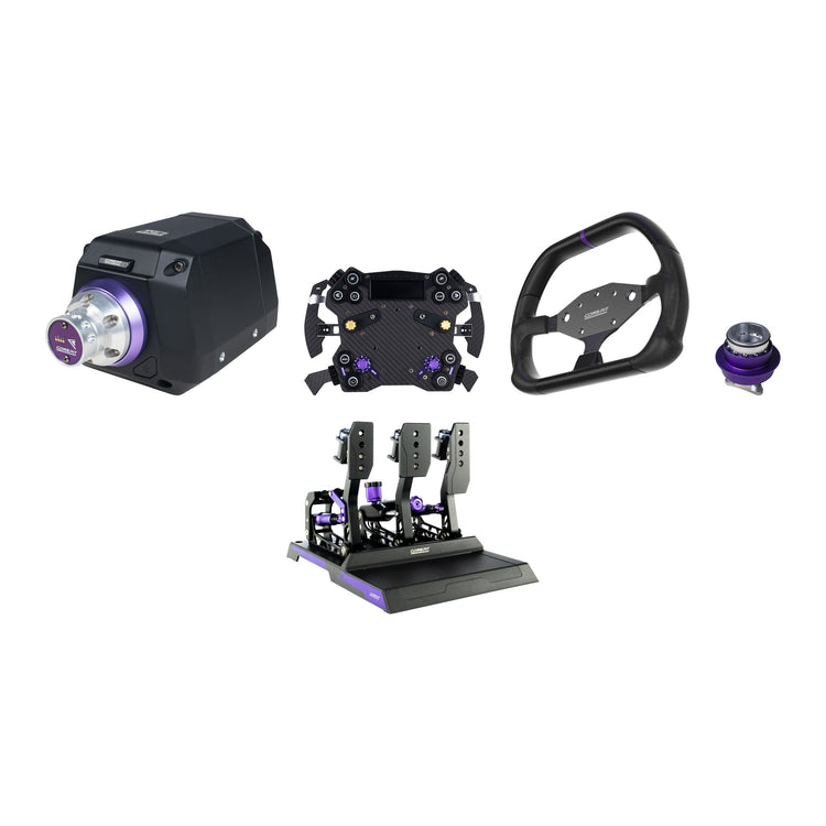 Conspit - Build your own bundle Ares CDR - Ares Platinum 20Nm / H.AO Hub + DX320 / CPP-Lite Hydraulic 3 Pedals
