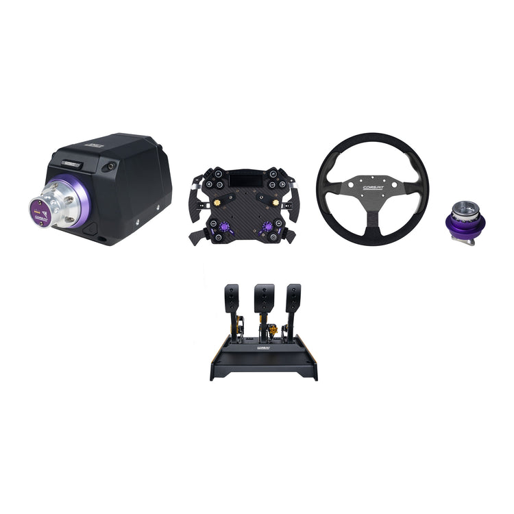 Conspit - Build your own bundle Ares CDR - Ares Platinum 20Nm / H.AO Hub + RX320 / CPP-Evo Hydraulic 3 Pedals