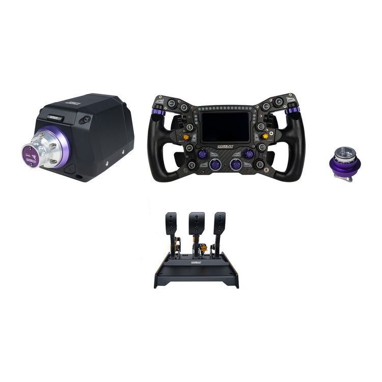 Conspit - Build your own bundle Ares CDR - Ares Platinum 20Nm / MAX01 / CPP-Evo Hydraulic 3 Pedals