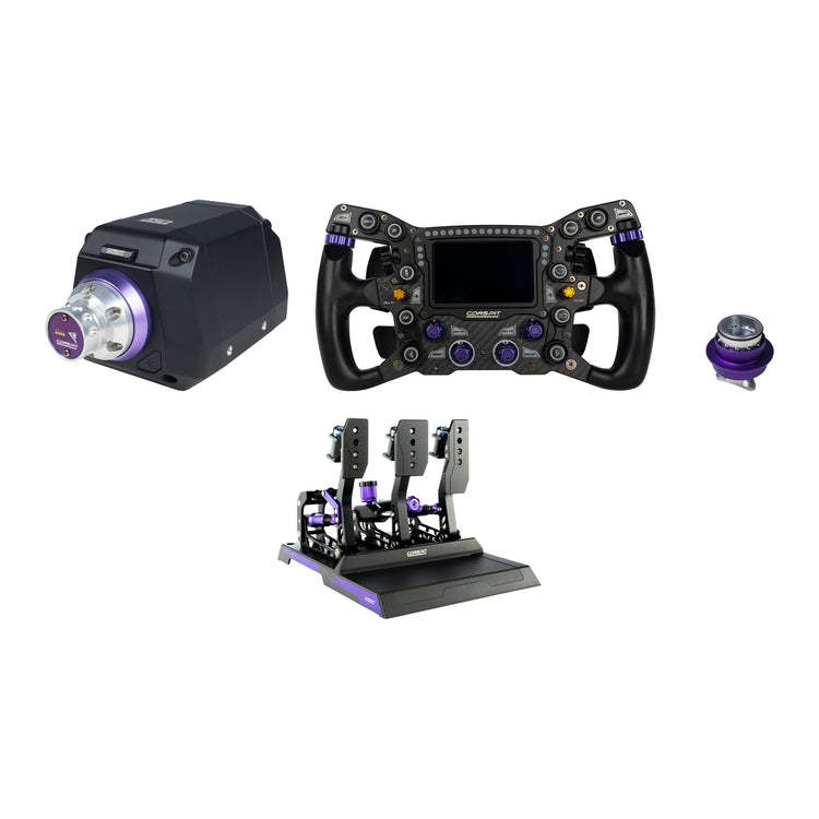 Conspit - Build your own bundle Ares CDR - Ares Platinum 20Nm / MAX01 / CPP-Lite Hydraulic 3 Pedals